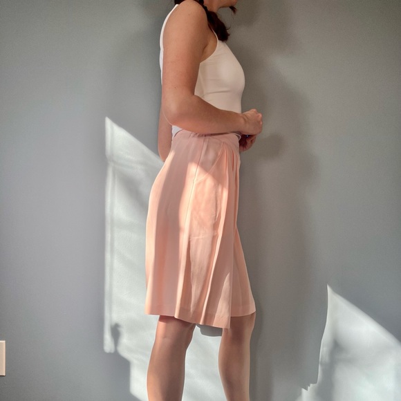 Vintage 80s Pink Shorts, 1980s Bermuda Shorts - Picture 6 of 9